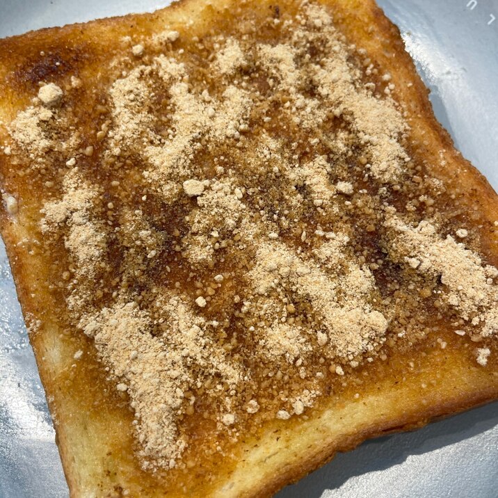 給食の味⭐きなこトースト